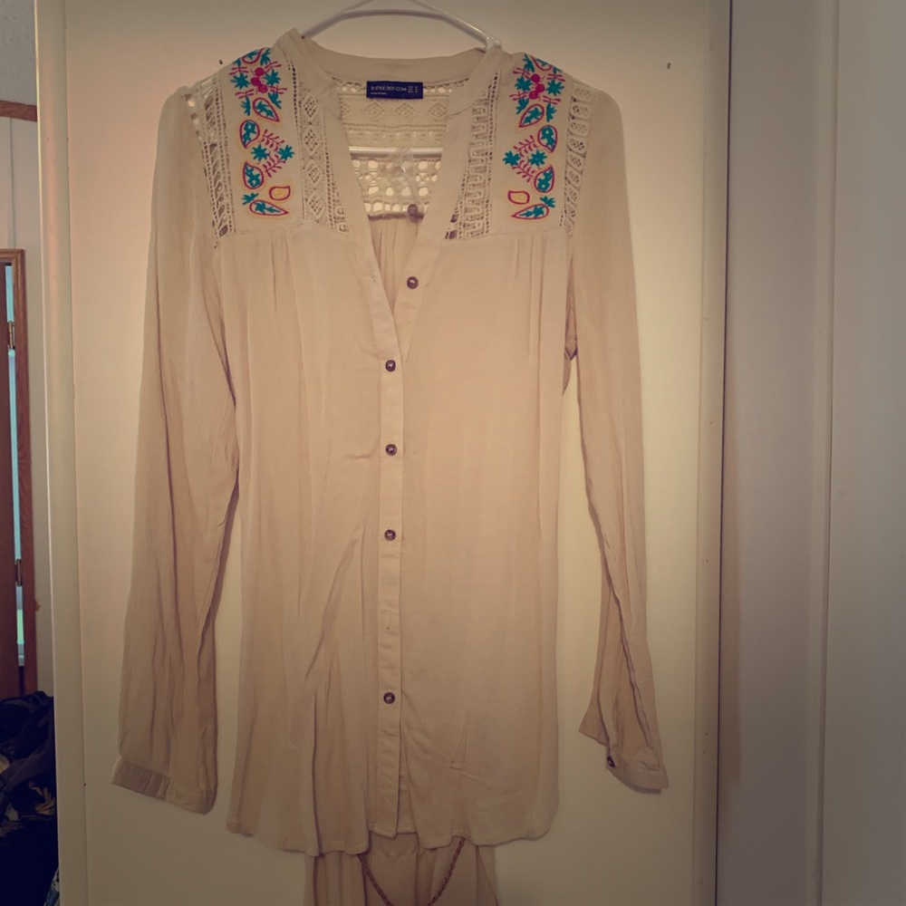 New Long dress shirt